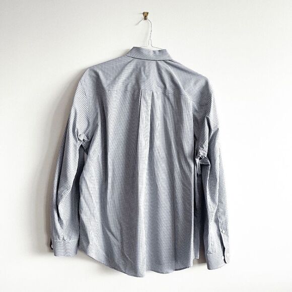 Eddie Bauer Mens Wrinkle Resistant Shirt Long Sleeve Button Down Plaid Large - Picture 2 of 7